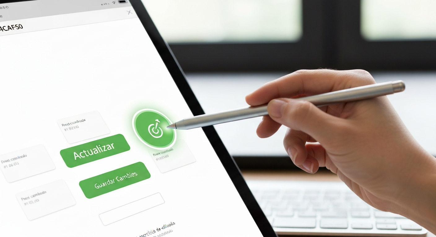 Ilustración de actualizaciones fáciles