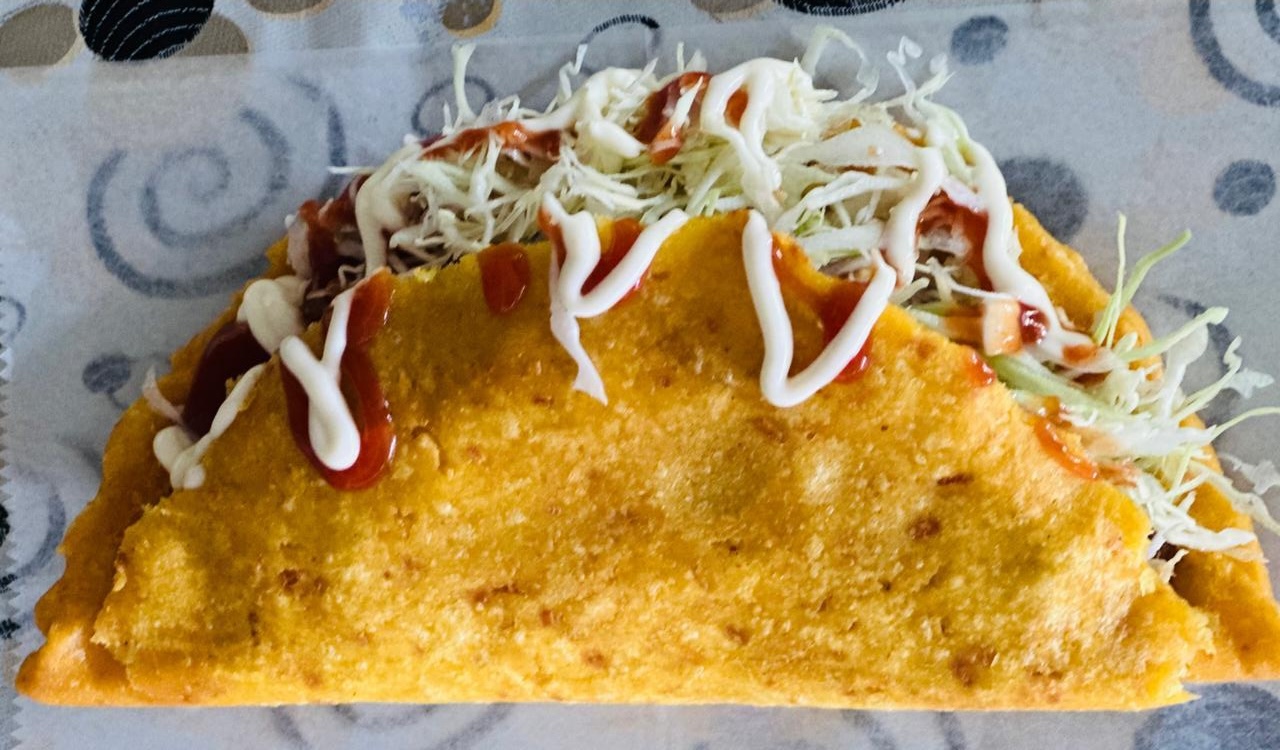 Empanadas arregladas de frijol